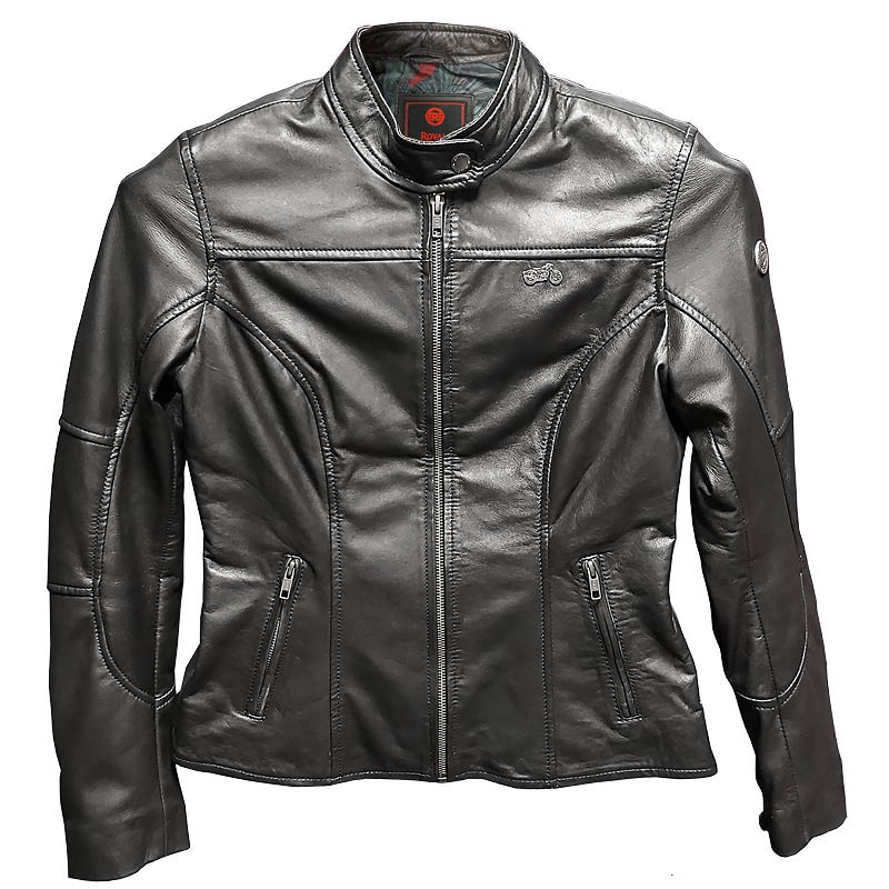 Veste en cuir femme