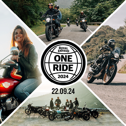 Royal Enfield organise la 13ème édition de la « One Ride », le dimanche 22 septembre 2024