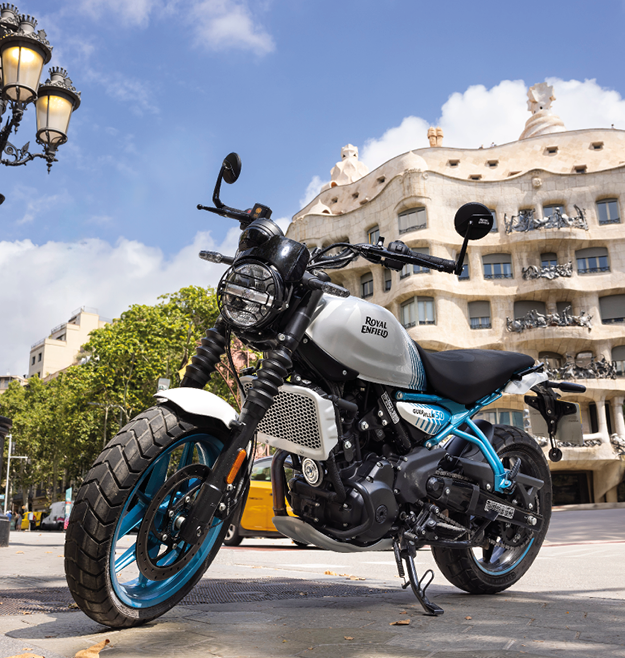 Royal Enfield présente son nouveau roadster : la Guerrilla 450