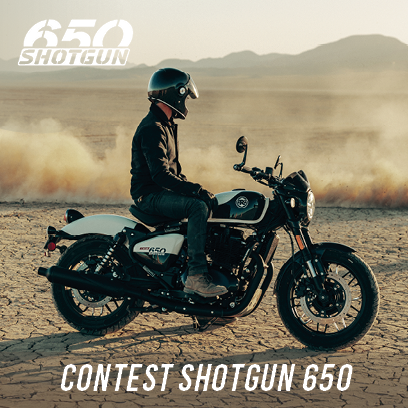 Un concours de préparation sur la dernière nouveauté Royal Enfield : Le Shotgun 650 Contest