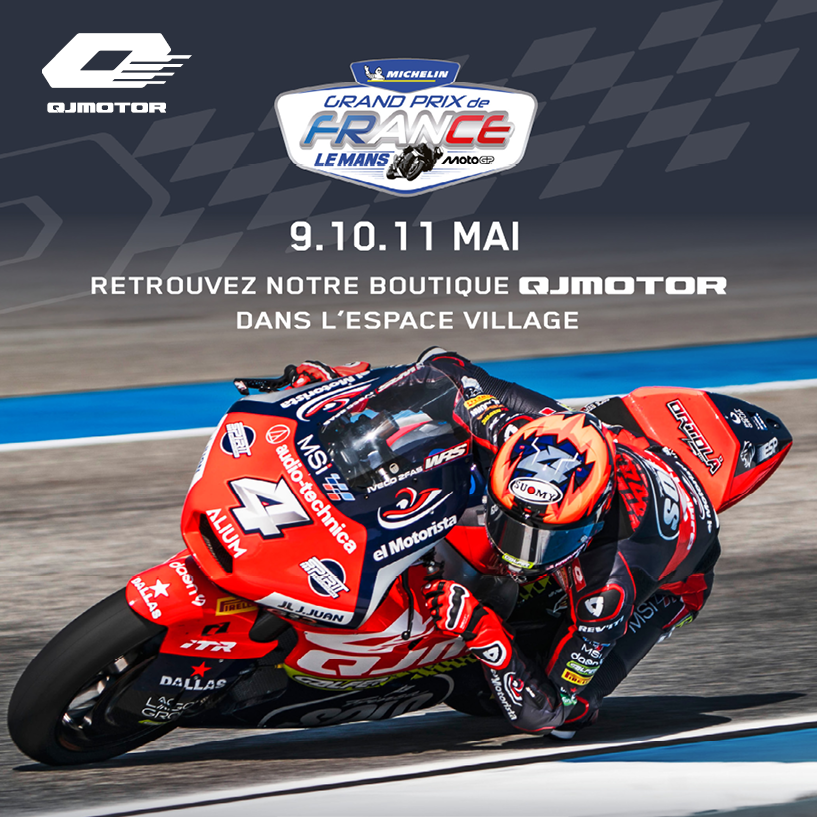 QJMOTOR présent au Grand Prix de France