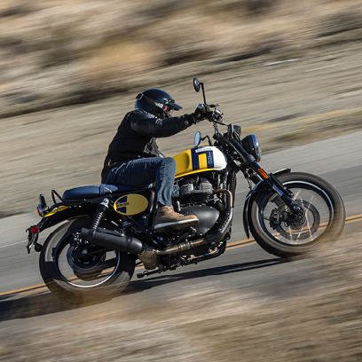 Royal Enfield présente la Bear "Wild Honey"