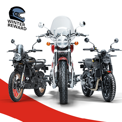 DES AVANTAGES EXCLUSIFS POUR VIVRE L’EXPÉRIENCE ROYAL ENFIELD