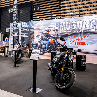 SALON DU 2 ROUES DE LYON 2023 – HYOSUNG 