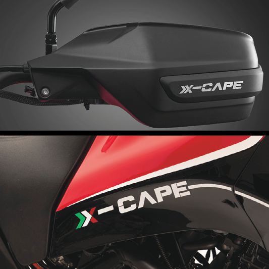 Un Kit Bagagerie conçu pour la X-Cape 649cc