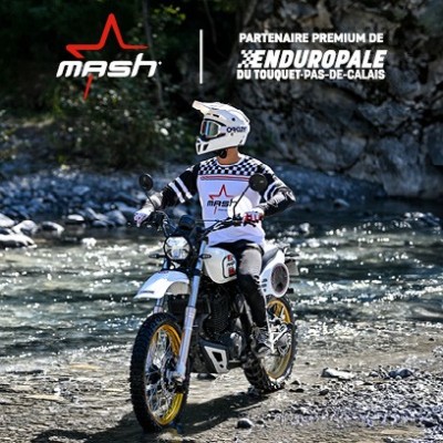 Mash Motorcycles sera présent à l’Enduropale du Touquet du 2 au 4 février 2024
