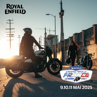 Royal Enfield présent au Grand Prix de France!