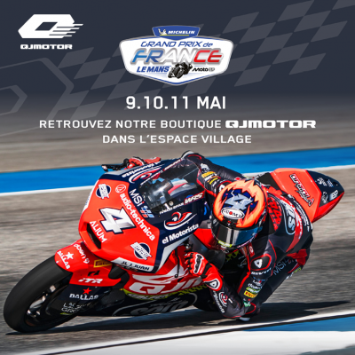 QJMOTOR présent au Grand Prix de France