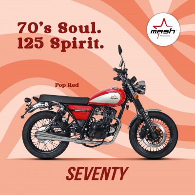 Mash Seventy – Nouvelles couleurs 2025 « 70’s Soul. 125 Spirit. »