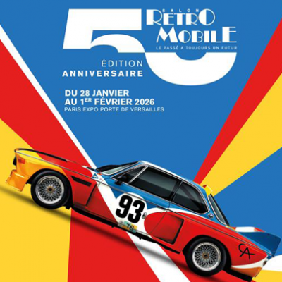 Retrouvez-nous à Paris pour le salon Rétromobile