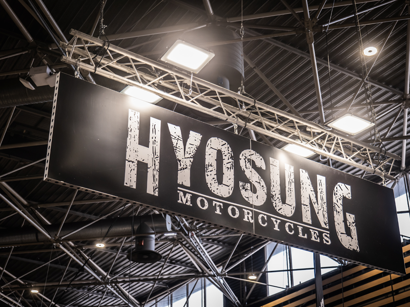 SALON DU 2 ROUES LYON HYOSUNG 