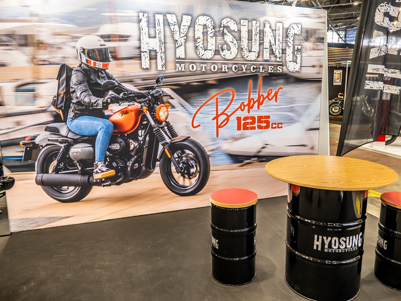 SALON DU 2 ROUES LYON HYOSUNG 4