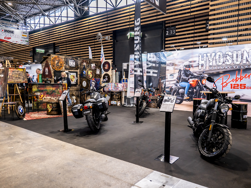 SALON DU 2 ROUES LYON HYOSUNG 6