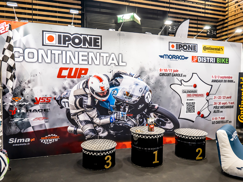 Salon du 2 Roues de Lyon - Ipone continental Cup