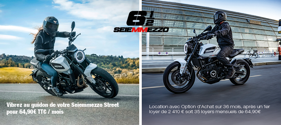 seiemmezzo street moto morini loa location avec option d'achat