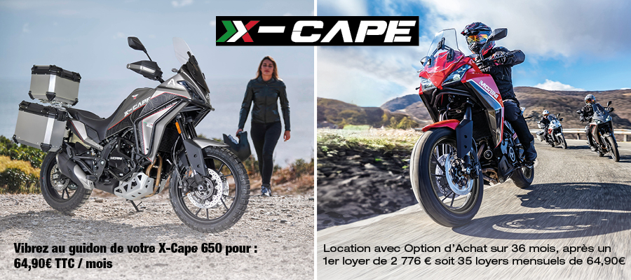 x cape moto morini offres loa location avec option d'achat