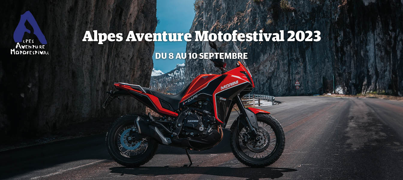 Moto Morini x Alpes Aventure Motofestival 2023