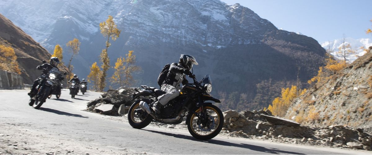 Himalayan de Royal Enfield inspiré par l'Himalaya