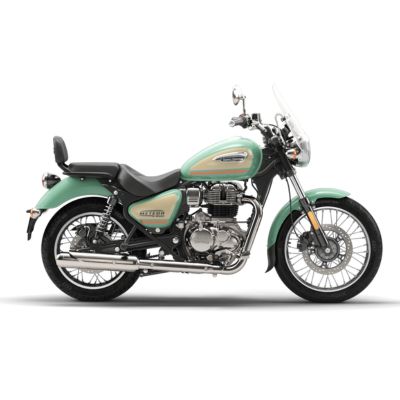 aurora green meteor 350 royal enfield